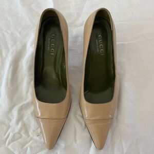 GUCCI Leather Heels ( Size: 7.5)